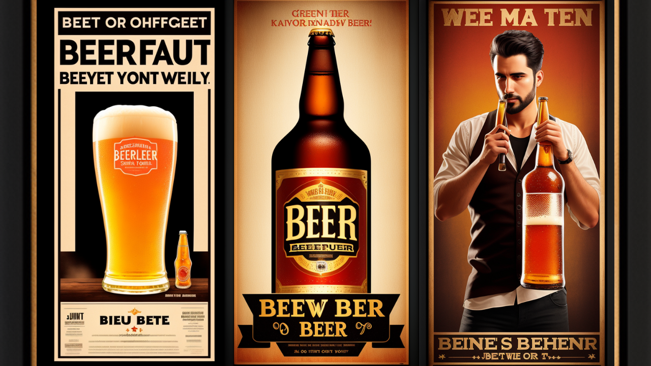 AI Generated Beer Commercials: 10 Best Poster Made By AI
